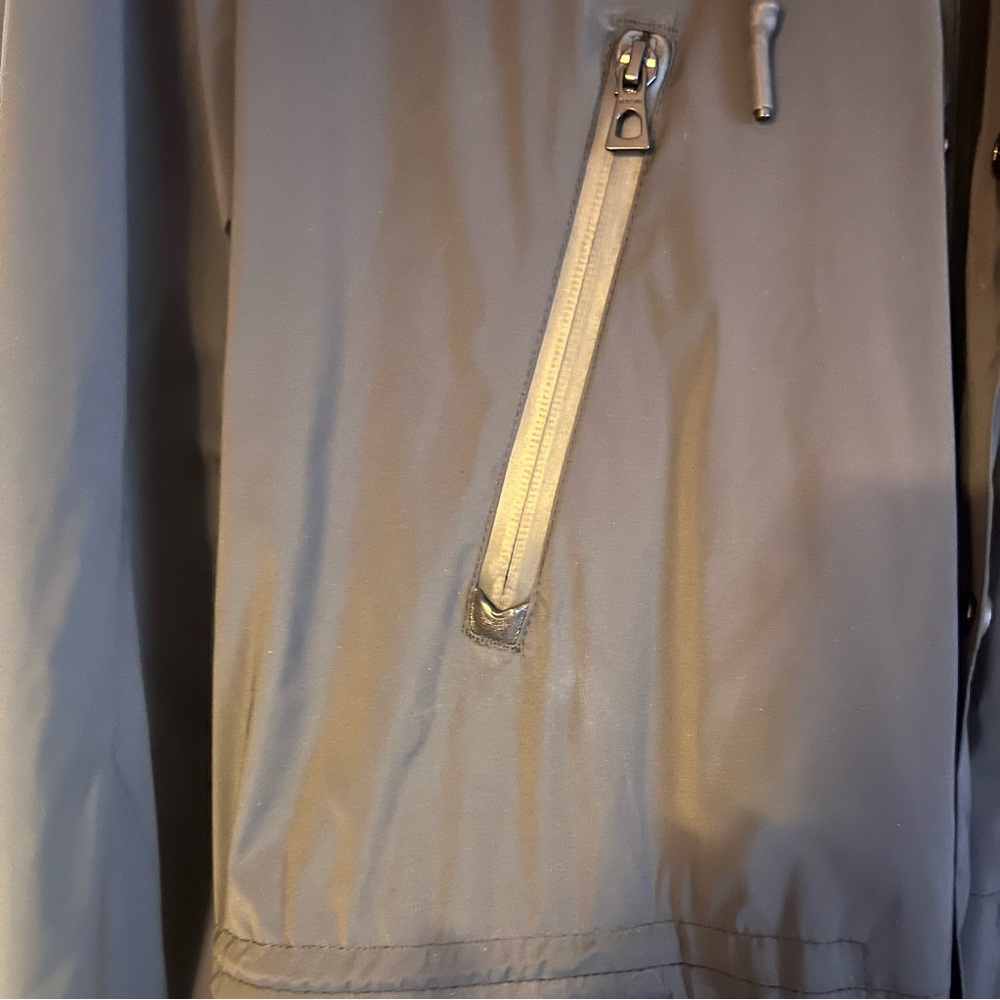 Rudsak Men’s Lightweight Windbreaker Rain Coat with Lambskin Hood - Picture 7 of 12